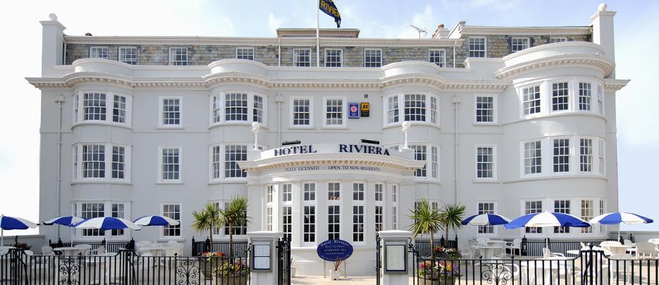 Hotel Riviera Sidmouth Exteriör bild